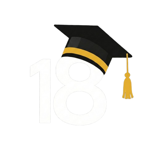 18 Years Logo
